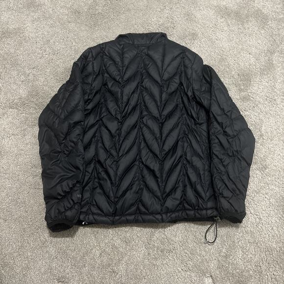 Eddie Bauer Womens Goose Down Quilted Puffer Jacket EB700 Black Sz M Outdoor - Picture 7 of 8